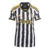 Dames Juventus Dusan Vlahovic #9 Thuis tenue 2023-24 Korte Mouw-1