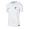 Frankrijk Olivier Giroud #9 Uit tenue Mensen WK 2022 Korte Mouw-1