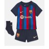 Kids Barcelona Memphis Depay #14 Thuis tenue 2022-23 Korte Mouw (+ Korte broeken)-1