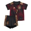 Kids Duitsland Kai Havertz #7 Uit tenue WK 2022 Korte Mouw (+ Korte broeken)-1