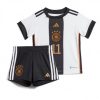Kids Duitsland Mario Gotze #11 Thuis tenue WK 2022 Korte Mouw (+ Korte broeken)-1