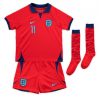 Kids Engeland Marcus Rashford #11 Uit tenue WK 2022 Korte Mouw (+ Korte broeken)-1