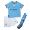 Kids Manchester City Ilkay Gundogan #8 Thuis tenue 2022-23 Korte Mouw (+ Korte broeken)-1