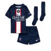 Kids Paris Saint-Germain Marco Verratti #6 Thuis tenue 2022-23 Korte Mouw (+ Korte broeken)-1