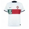 Portugal Rafael Leao #15 Uit tenue Mensen WK 2022 Korte Mouw-1