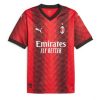 AC Milan Zlatan Ibrahimovic #11 Thuis tenue Mensen 2023-24 Korte Mouw-1