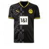 Borussia Dortmund Donyell Malen #21 Uit tenue Mensen 2022-23 Korte Mouw-1