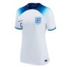 Dames Engeland Harry Maguire #6 Thuis tenue WK 2022 Korte Mouw-1