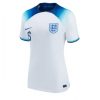 Dames Engeland John Stones #5 Thuis tenue WK 2022 Korte Mouw-1