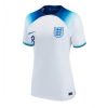 Dames Engeland Jordan Henderson #8 Thuis tenue WK 2022 Korte Mouw-1