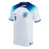 Engeland Jordan Henderson #8 Thuis tenue Mensen WK 2022 Korte Mouw-1