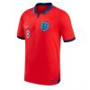 Engeland Jordan Henderson #8 Uit tenue Mensen WK 2022 Korte Mouw-1