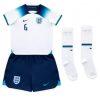Kids Engeland Harry Maguire #6 Thuis tenue WK 2022 Korte Mouw (+ Korte broeken)-1