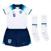 Kids Engeland Raheem Sterling #10 Thuis tenue WK 2022 Korte Mouw (+ Korte broeken)-1