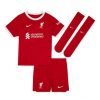 Kids Liverpool Roberto Firmino #9 Thuis tenue 2023-24 Korte Mouw (+ Korte broeken)-1