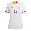Dames België Yannick Carrasco #11 Uit tenue WK 2022 Korte Mouw-1