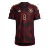 Duitsland Leon Goretzka #8 Uit tenue Mensen WK 2022 Korte Mouw-1