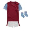 Kids Aston Villa Thuis tenue 2022-23 Korte Mouw (+ Korte broeken)-1