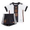 Kids Duitsland Jonas Hofmann #18 Thuis tenue WK 2022 Korte Mouw (+ Korte broeken)-1