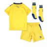 Kids Everton Derde tenue 2022-23 Korte Mouw (+ Korte broeken)-1