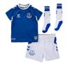 Kids Everton Dwight McNeil #7 Thuis tenue 2022-23 Korte Mouw (+ Korte broeken)-1