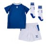 Kids Everton Thuis tenue 2022-23 Korte Mouw (+ Korte broeken)-1