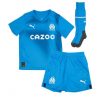 Kids Olympique de Marseille Valentin Rongier #21 Derde tenue 2022-23 Korte Mouw (+ Korte broeken)-1