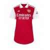 Dames Arsenal Benjamin White #4 Thuis tenue 2022-23 Korte Mouw-1