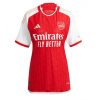 Dames Arsenal Thomas Partey #5 Thuis tenue 2023-24 Korte Mouw-1