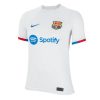 Dames Barcelona Ansu Fati #10 Uit tenue 2023-24 Korte Mouw-1