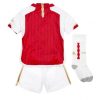 Kids Arsenal Thuis tenue 2023-24 Korte Mouw (+ Korte broeken)-1