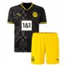 Kids Borussia Dortmund Donyell Malen #21 Uit tenue 2022-23 Korte Mouw (+ Korte broeken)-1