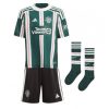 Kids Manchester United Casemiro #18 Uit tenue 2023-24 Korte Mouw (+ Korte broeken)-1