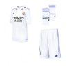 Kids Real Madrid Ferland Mendy #23 Thuis tenue 2022-23 Korte Mouw (+ Korte broeken)-1