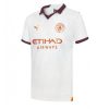 Manchester City Kevin De Bruyne #17 Uit tenue Mensen 2023-24 Korte Mouw-1