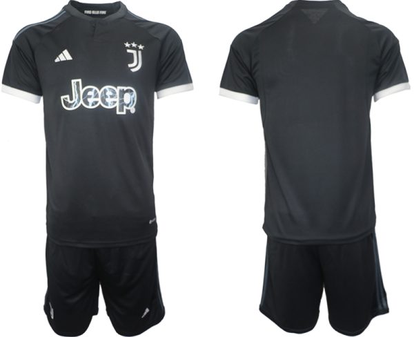Juventus Derde Shirt 2023-2024 Voetbalshirts Korte Mouw (+ Korte broeken)