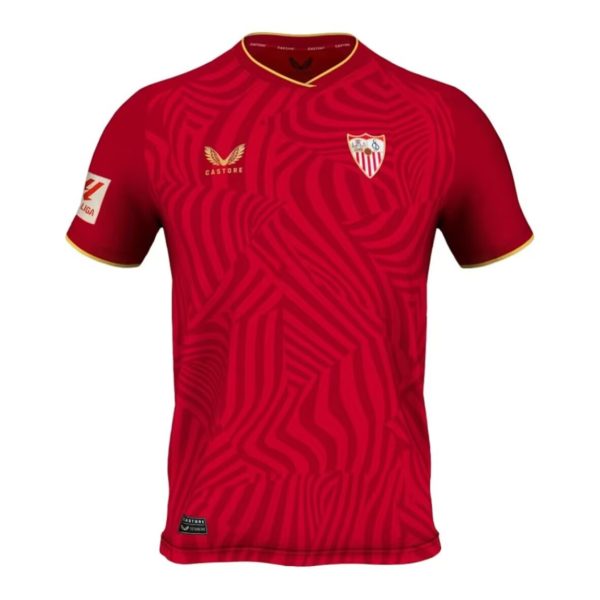 Sevilla FC Uitshirt 2023-2024 Korte Mouw Voetbalshirts