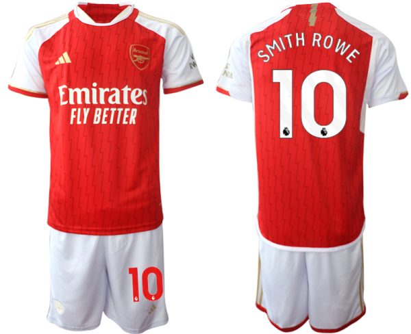 Arsenal Emile Smith Rowe #10 Thuisshirt 2023-24 Mensen Korte Mouw (+ Korte broeken) Voetbalshirts