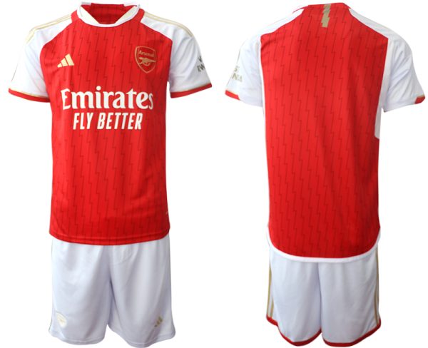 Arsenal Thuisshirt 2023-24 Korte Mouw (+ Korte broeken) Voetbalshirts