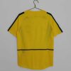 Brazilië 2002 Thuis tenue Korte Mouw Klassieke Retro Voetbalshirts-1