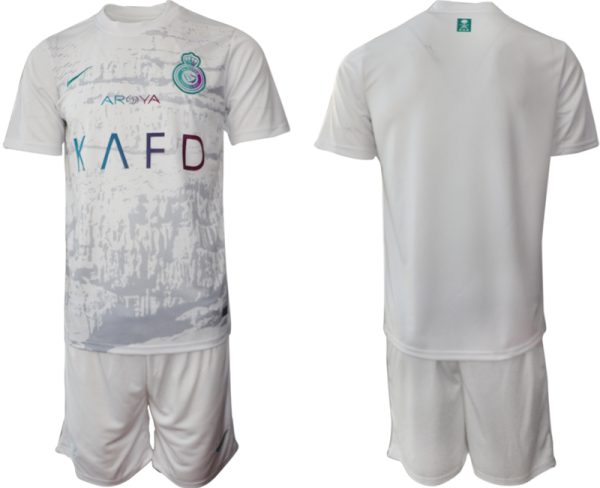 Al-Nassr Derde Shirt 2023-24 Mensen Korte Mouw (+ Korte broeken) Voetbalshirts