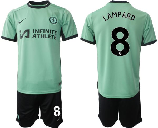 Chelsea Frank Lampard #8 Derde Shirt 2023-24 Mensen Korte Mouw (+ Korte broeken) Voetbalshirts