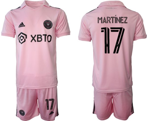 Inter Miami Josef Martinez #17 Thuisshirt 2023-24 Mensen Korte Mouw (+ Korte broeken) Voetbalshirts