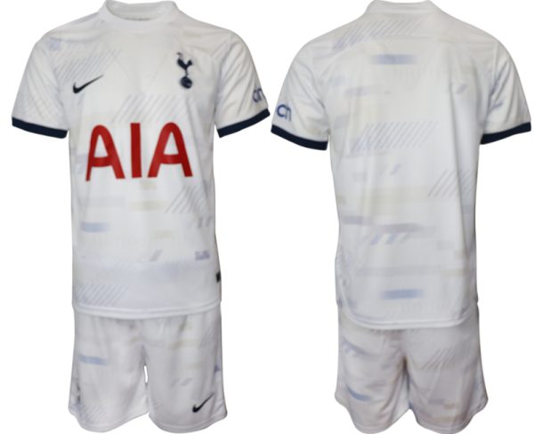 Tottenham Hotspur Thuisshirt 2023-24 Mensen Korte Mouw (+ Korte broeken) Voetbalshirts