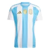 Argentinië Rodrigo de Paul #7 Thuisshirt Copa América 2024 Voetbalshirts Korte Mouw-1