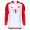 FC Bayern München Alphonso Davies #19 Thuisshirt 2023-2024 Voetbalshirt met Lange Mouwen-1