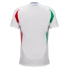 Italië Uitshirt EK 2024 Voetbalshirts Korte Mouw-1