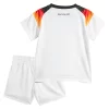 Kids Duitsland Thuisshirt EK 2024 Voetbalshirts Korte Mouw (+ Korte broeken)-1