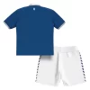 Kids Everton Thuisshirt 2023-2024 Voetbalshirt met Korte Mouw (+ Korte broeken)-1