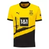 Borussia Dortmund Marius Wolf #17 Thuisshirt 2023-2024 Voetbalshirts Korte Mouw-1